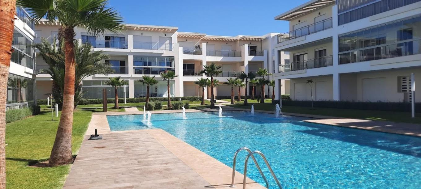 Appartement A Sidi Rahal, Vue Sur Piscine Et Jardin Casablanca Ngoại thất bức ảnh