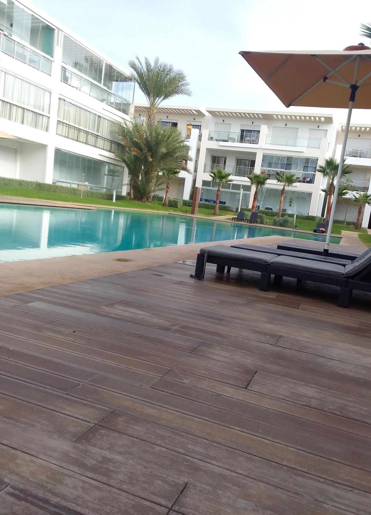 Appartement A Sidi Rahal, Vue Sur Piscine Et Jardin Casablanca Ngoại thất bức ảnh